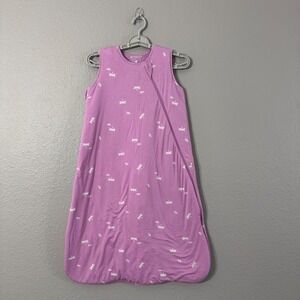 Gunamuna Kids's Size 24-36 M Purple Dragonfly 1.0 TOG Bamboo Sleep Bag